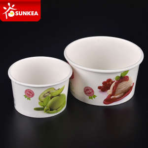Custom Ice Cream Packing Paper Cup